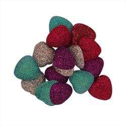 AussieSuperStore Art & Craft Essentials Glitter Heart Rhinestones Glitter Heart Rhinestones | Embellishment  9331468039105 VCR702